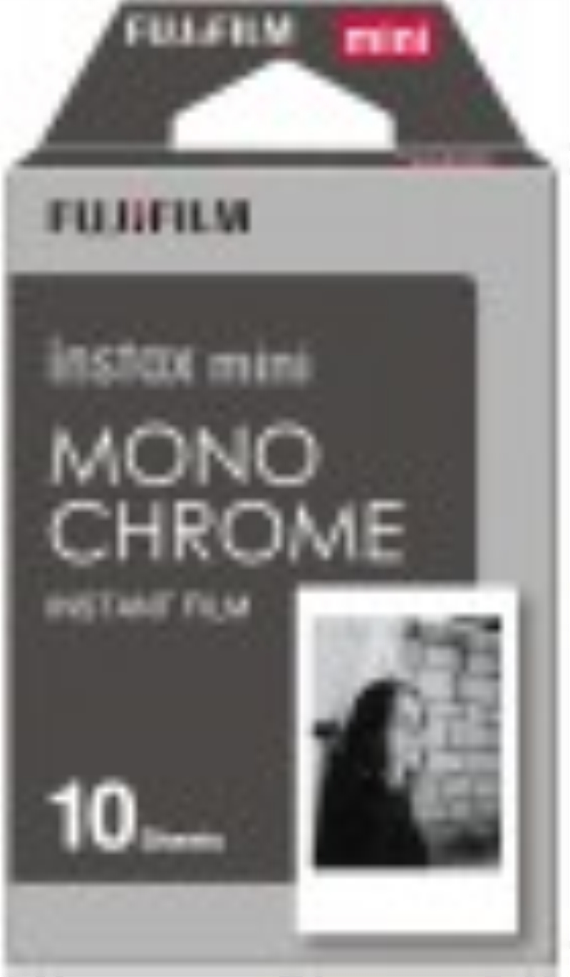 FUJIFILM Pellicole di ricarica Fujifilm Flim Mini 10 fogli stampa bianco e nero monochrome